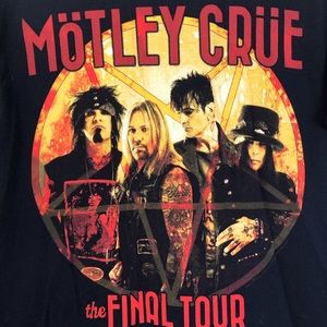 Motley Crew The Final Tour T-Shirt Size Medium